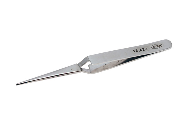 Aven Self Locking Tweezers  Narrow Short