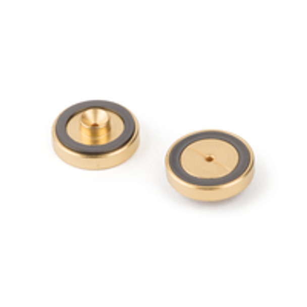 Gold Plated Inlet Seal Dual Vespel Ring  0.8mm ID 2pk