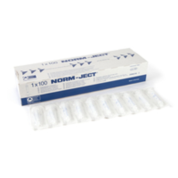 Norm-Ject Plastic Syringe 3mL Luer Lock Tip 100pk
