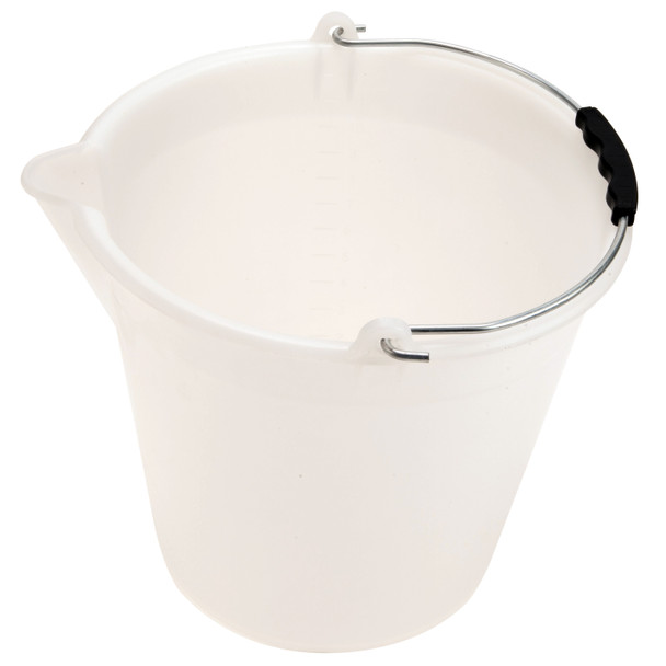 Kartell Bucket with Graduations and Spout, LDPE, 12L