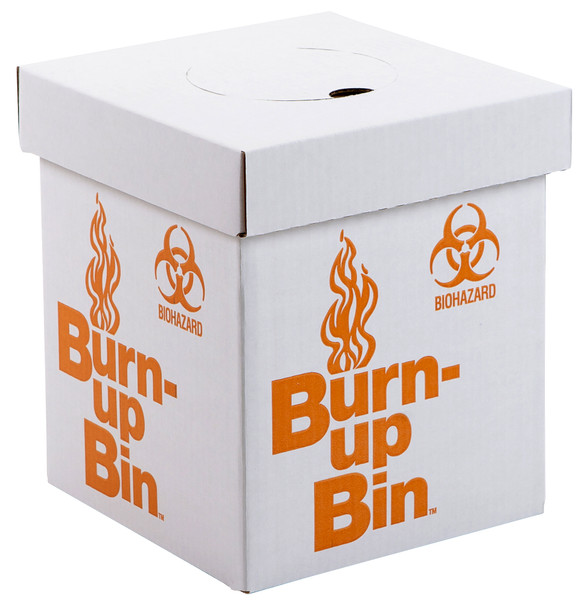 Burn-Up Bins with Handles, Bench Boxes 6pk