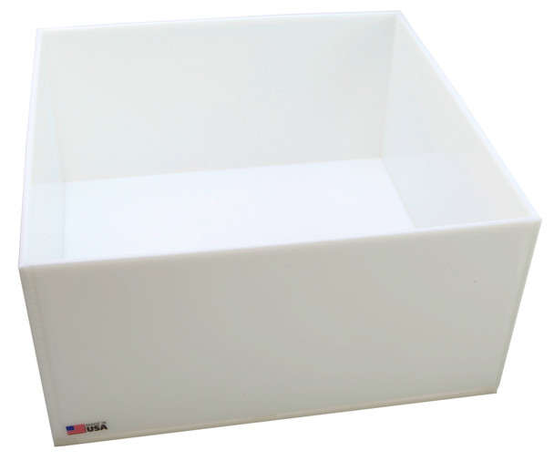 Tray Spill Containment, HDPE and PP, 16x16x8" ID