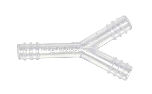 Kartell Y Tubing Connector, PP, 6mm CS/100