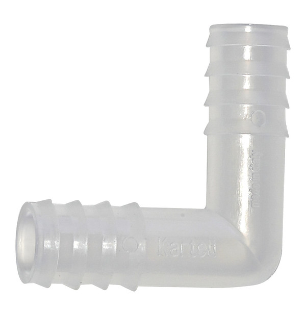 Kartell L Tubing Connector L, PP, 12mm CS/100