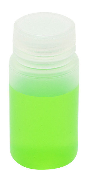 Azlon Laboratory Bottles Wide Neck, Bulk w Caps PP, 60mL  Capacity 2oz Bulk/700