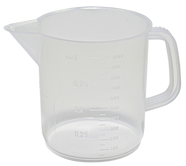 Kartell Beaker with Handle Low, 1000mL CS/24