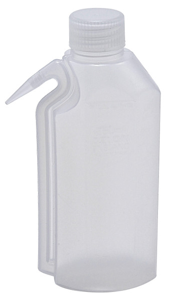 Azlon Integral Style Wash Bottle, LDPE, 250mL