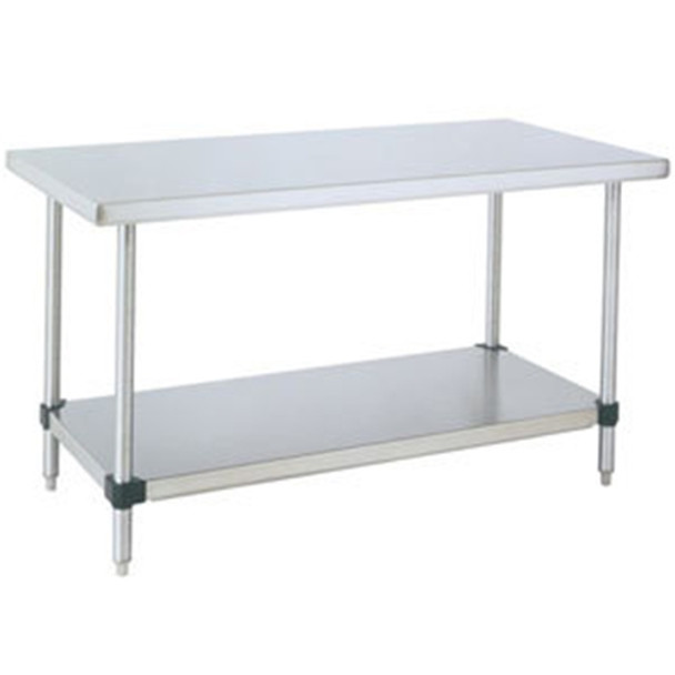 Metro Work Table 30" x 60" HD Super Stainless Steel Work Table with Stainless Steel Undershelf Metro WT306FS