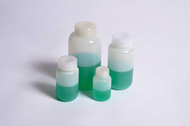 REAGENT BOTTLES, WIDE MOUTH, HDPE, 1000ML, 6PK