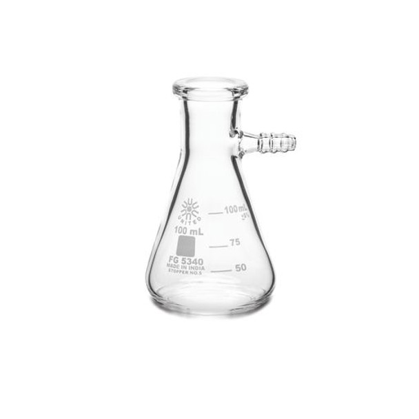 FILTERING FLASK, BOROSILICATE GLASS, 100 mL 6 Pack