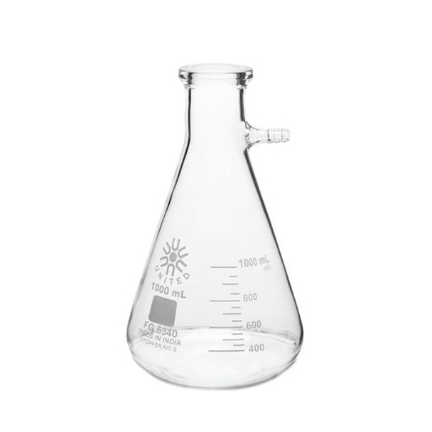 FILTERING FLASK, BOROSILICATE GLASS, 1000 mL 1 Pack