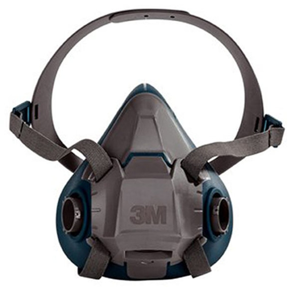 3M 6500 Series Rugged Comfort Half Facepiece Respirator, S, Each