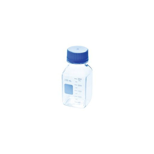 STORAGE BOTTLE SQUARE PC 250ML, 24/PK