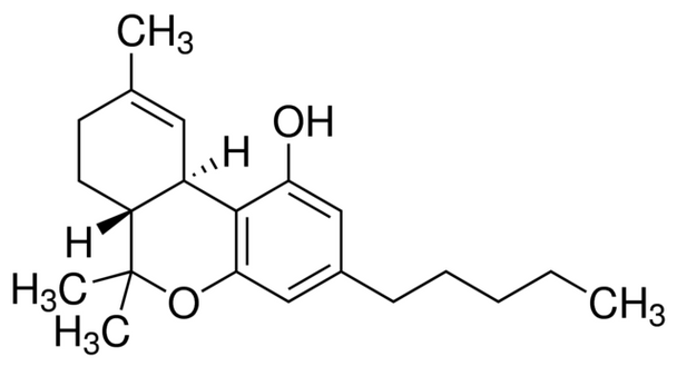 Delta9-Tetrahydrocannabinol solution