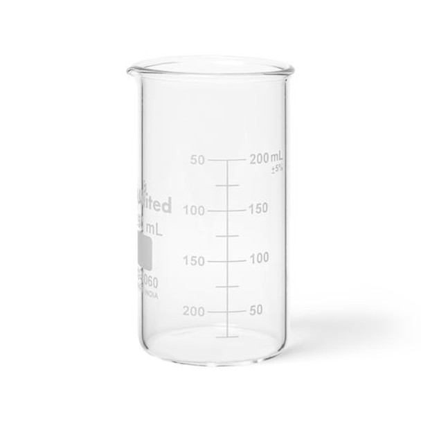Beakers, Berzelius, Tall Form, Borosilicate Glass, 250 mL No Spout Pack of 12