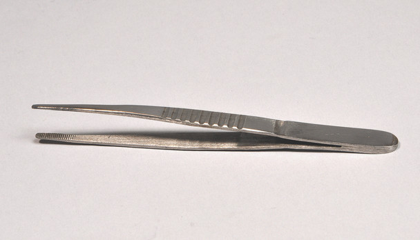 STAINLESS STEEL FORCEPS, Economy Blunt 4.5 Inches