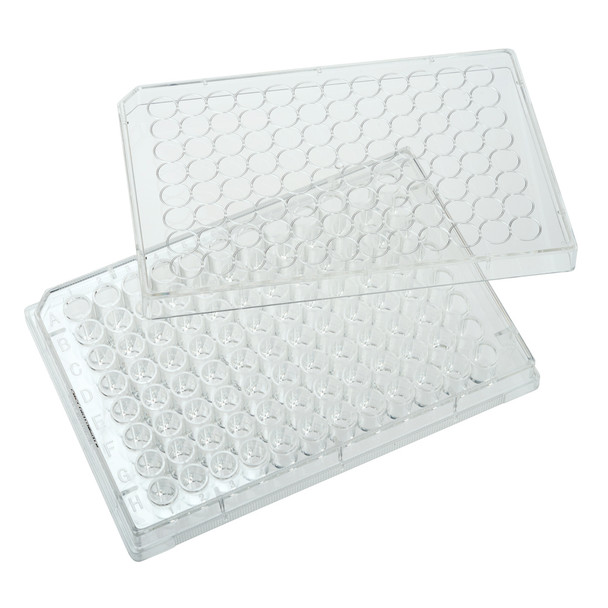96 Well Tissue Culture Plate with Lid, Individual, Sterile