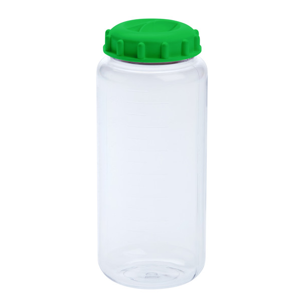 500mL Centrifuge Bottles, Polycarbonate, Knurled Seal Cap, Non-sterile