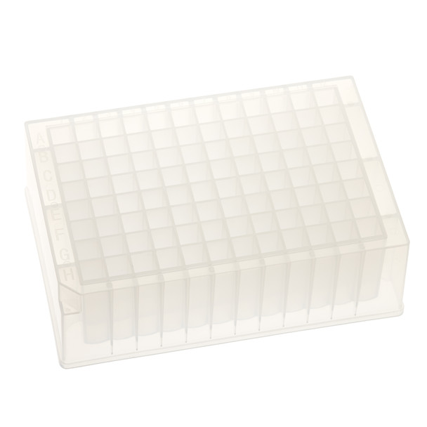 96 Deep Well Storage Plate, 2.0mL, PP, Square Well, V-Bottom, Non-sterile