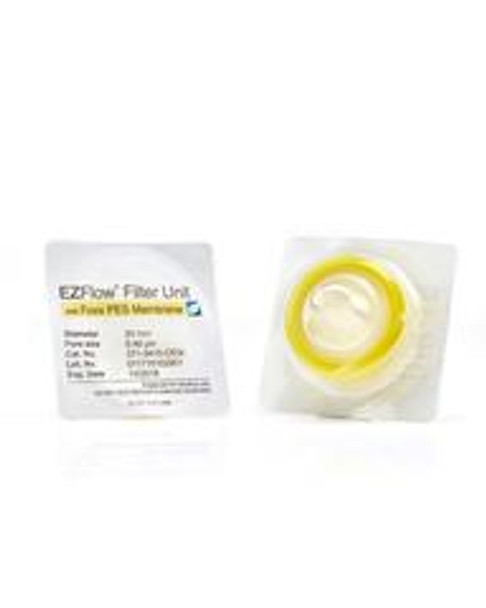 EZFlow  Syringe Filter, 0.45um PES, 33mm, Sterile