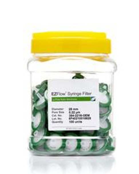 EZFlow  Syringe Filter-Sample Prep, 0.22um Nylon, 25mm