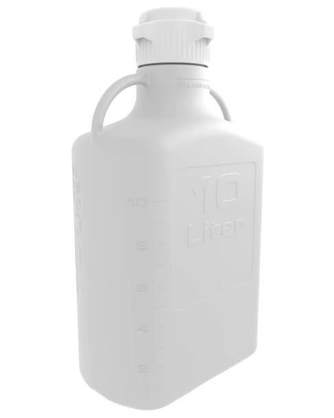 Carboy, 10L, HDPE, 83B Cap