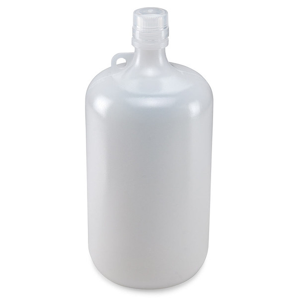 Bottle, Narrow Mouth, Round, LDPE, 4 Liter