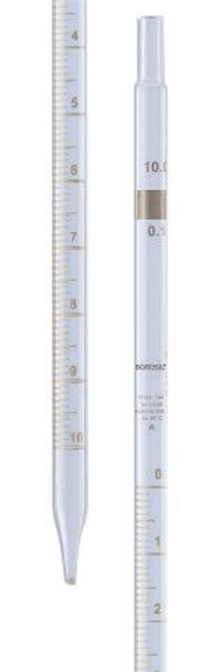 Borosil Graduated Pipette Mohr Class A USP TypeI,  ISO 835, 5mL (5*0.5)