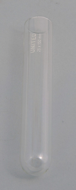 Test Tubes without Rim, Borosilicate Glass, TT9820-B 12 X 75mm Pack of 72