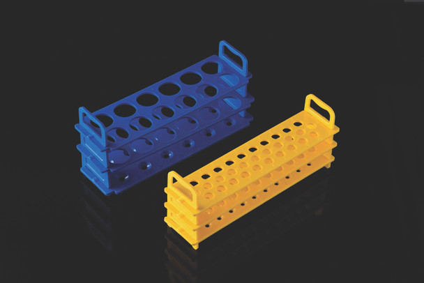 Test Tube Racks, PC, Yellow