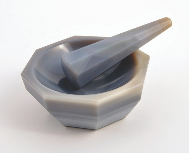 Mortar & Pestle Sets, Agate Stone, MPA040