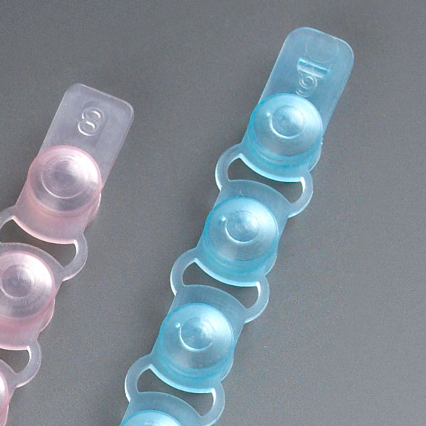 PCR Tube Cap Strips (Bag of 125), Blue
