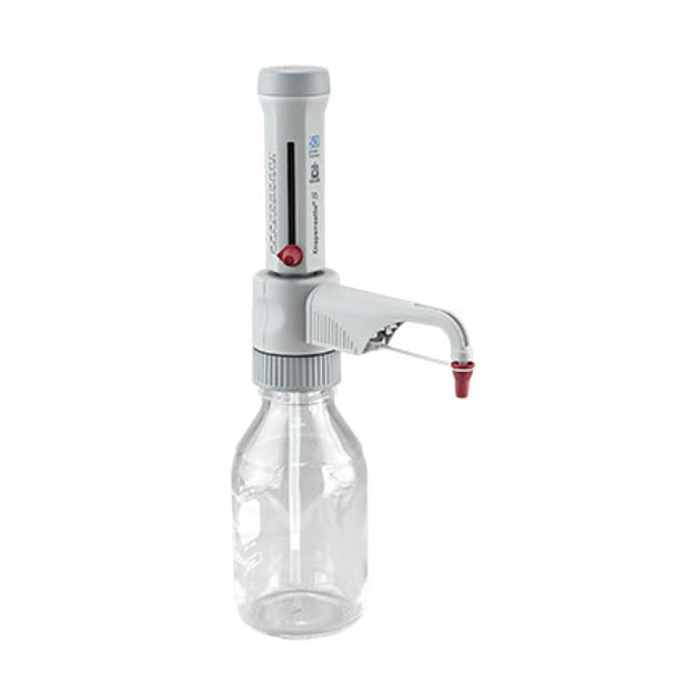 Dispensette S Bottletop Dispenser, Analog-adjustable w/ standard valve, 1-10mL