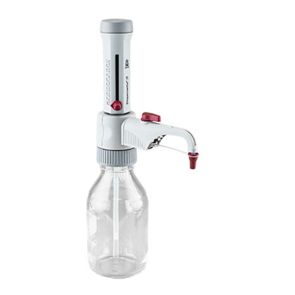 Dispensette S Bottletop Dispenser, Analog-adjustable w/ recirc valve, 1-10mL