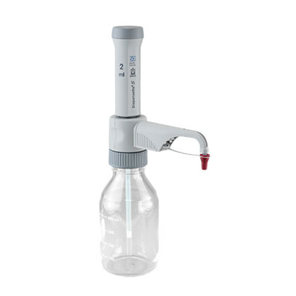 Dispensette S Bottletop Dispenser, Fixed-volume w/ standard valve, 2mL