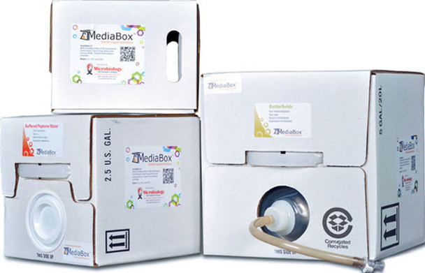 MediaBox Sterile Water 5 L Box