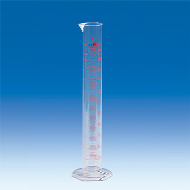 Graduated Cylinder, PMP, molded/screened, Class A certified, 2000mL