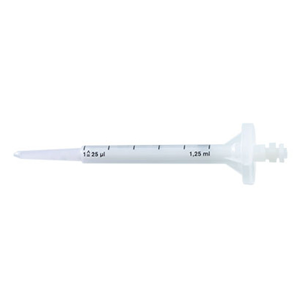 PD-Tips II, 1.25 ml, non-sterile, bulk, cylinder PP / piston PE-HD, type encoded