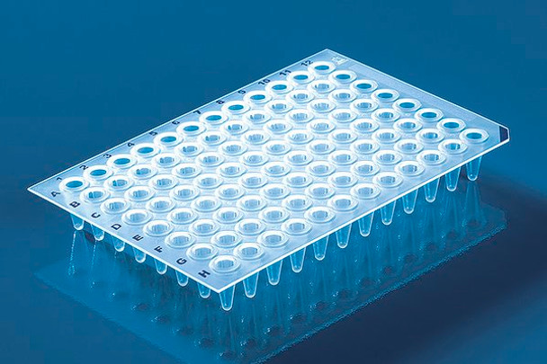 96-well PCR plate - non-skirted - Low Profile - clear - 50 plates