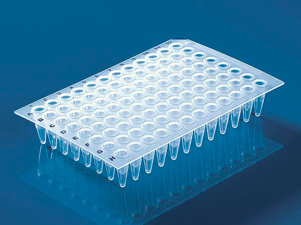 96-well PCR plate - non-skirted - Standard Profile - clear - 50 plates