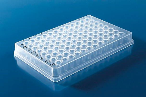 96-well PCR plate - skirt - Low Profile - clear - 50 plates