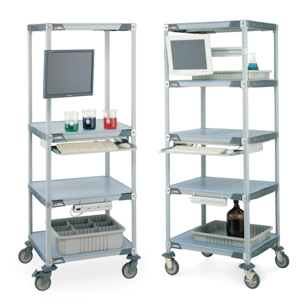 MetroMax i HPLC Carts, 5 Shelves, Casters Included