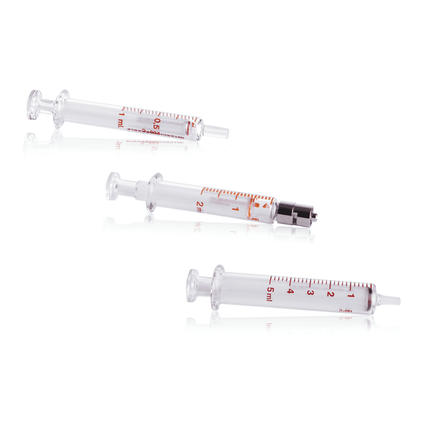 SOCOREX DOSYS All-Glass Syringe, Glass Luer Nozzle, 10 - 100 mL, Case of 1