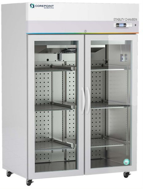 Corepoint Scientific Temperature and Humidity Stability Chamber Double Glass Door 49 Cu. Ft.