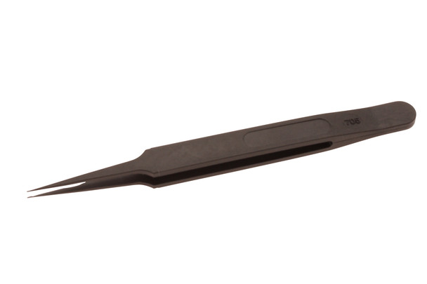 ESD Plastic Tweezers 705 Very Fine, Tapered Tips