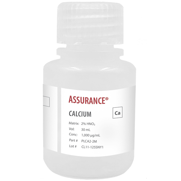 Calcium, 1,000ug/mL, for AA and ICP, 30 mL