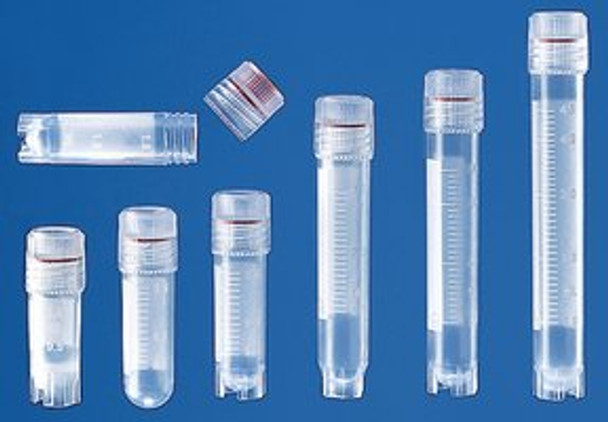 BRAND cryogenic tube with screw cap capacity 3 mL, with external thread, self-standing