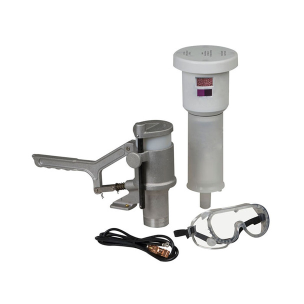 Aerosolv Standard System For Recycling Aerosol Cans, Puncturing Unit, Filter, Wire, And Goggles