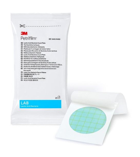 3M PETRIFILM Lactic Acid Bacteria Count Plates, 50/Box