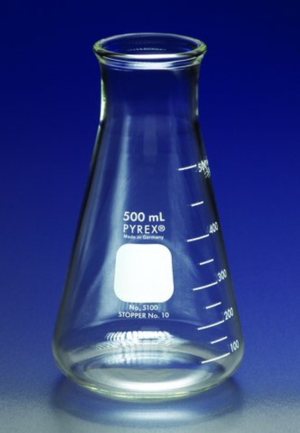 Pyrex wide-mouth Erlenmeyer flask capacity 2,000 mL, 1EA